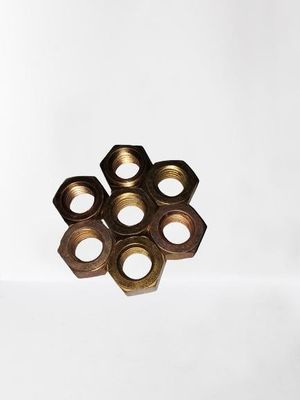 Brux Casting Hex Weld Nuts de aço inoxidável para aplicações de tubos de escape de trabalho pesado