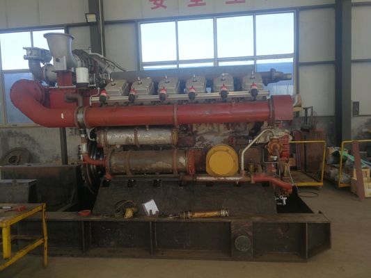 Arranjo V cilindro combustível diesel Jinan Jichai gerador refrigerado a água em competitivo