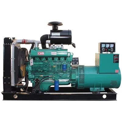 Sistema de gerador diesel silencioso de 75 kW Método de instalação fixo com saída de três fases AC