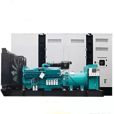Gerador diesel silencioso de 30 a 1500 kW com quatro tempos para o desempenho da equipe de emergência