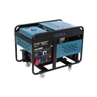 Gerador portátil de diesel de 2 cilindros refrigerado a ar de 13 kW de 4 tempos com pedido personalizado