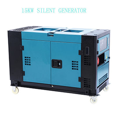 12kw/13kw/15kw/20kw Pequeno gerador diesel silencioso para uso doméstico de tensão nominal 220V/220V 380V