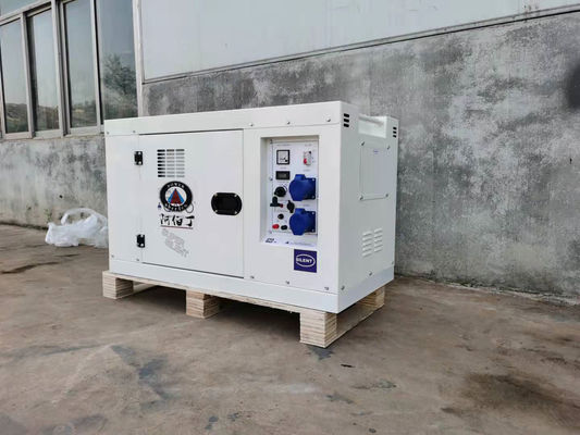 Gerador de gás natural de 6kw 4 cilindros refrigerado a água Genset portátil