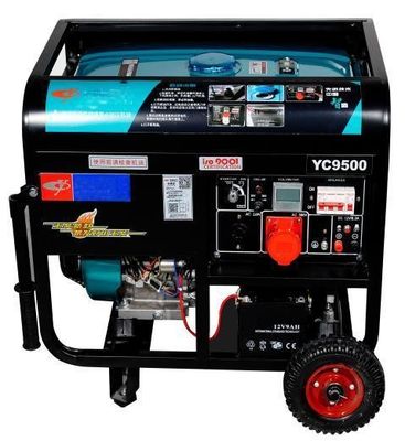 Gerador de gás natural de 6kw 4 cilindros refrigerado a água Genset portátil