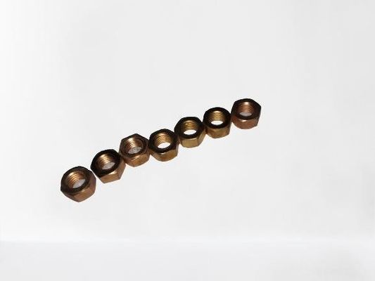 Brux Casting Hex Weld Nuts de aço inoxidável para aplicações de tubos de escape de trabalho pesado