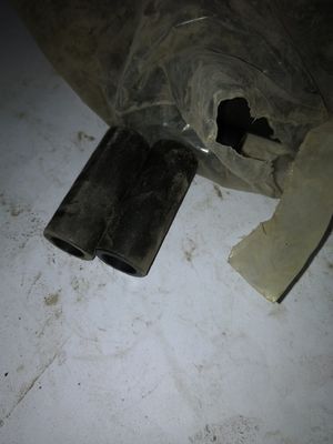 Componente do tubo de escape com material de ferro e certificação CE