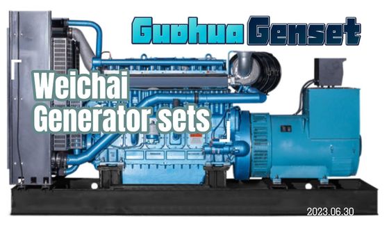 Zichai 12V190 Gensets de ignição elétrica Motores de revisão para reparar conjuntos de geradores