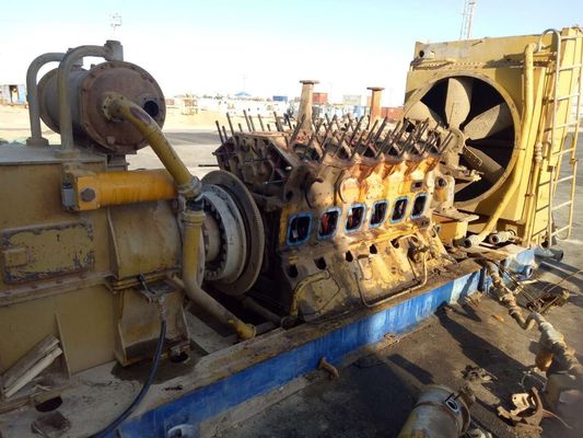 12V190 Jichai/Chidong Gerador de gás de aço carbono Revisão e manutenção para uso industrial
