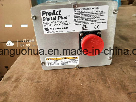 Compressor de parafuso único Woodward Actuador digital para gerador de motor G12V190BC Jichai