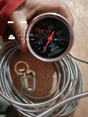 Peças do motor Jichai Chidong 12V190 Medidor de temperatura da saída de água e medidor do resfriador de óleo