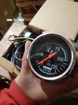 Peças do motor Jichai Chidong 12V190 Medidor de temperatura da saída de água e medidor do resfriador de óleo