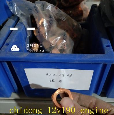 Partes de motores a diesel da série 12V190 de Jinan, certificadas CE, para os requisitos do cliente