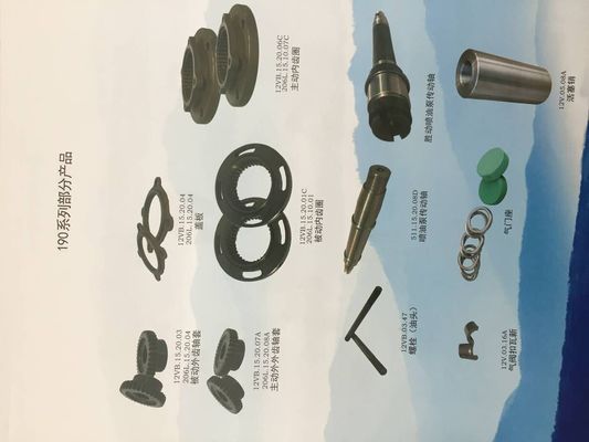 Partes do gerador de gás natural H16V190zdt-2 padrão de 1000 kW com tipo de saída de CC