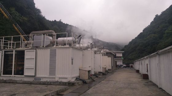 Gerador de gás Jichai de 500 kW para a central eléctrica da Rússia