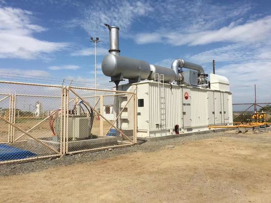 Gerador de gás Jichai de 500 kW para a central eléctrica da Rússia