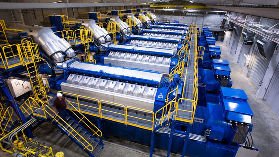 Gerador de gás Jichai de 500 kW para a central eléctrica da Rússia