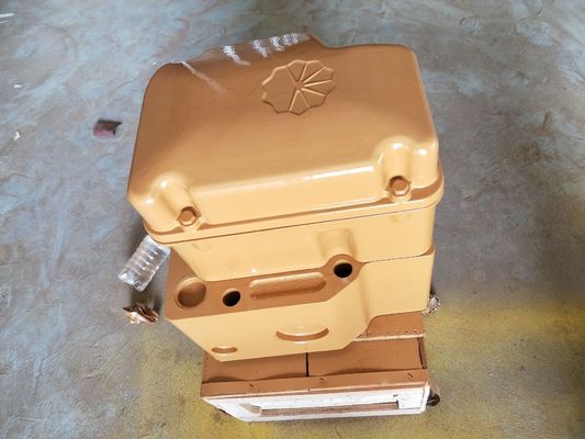Jinan 500kw gerador de biogás água de arrefecimento cilindro cabeça de montagem com motor 12V190