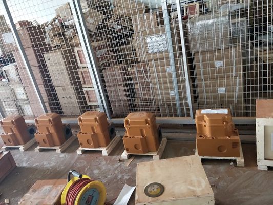Jinan 500kw gerador de biogás água de arrefecimento cilindro cabeça de montagem com motor 12V190