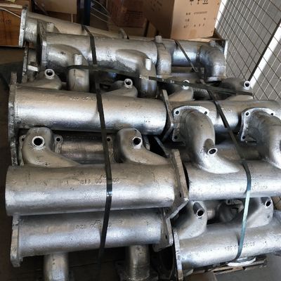 1812t. 09.10A Manifold de tipo T utilizado em Jinan 500kw gerador de gás para instalação fixa