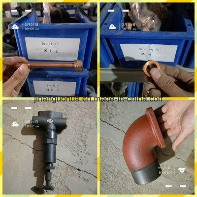 Requerimento personalizado Chidong Cylinder Head Assembly para usina de geração de gás