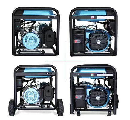 Gerador de gasolina doméstico de cilindro duplo de 5-10kW com fiabilidade de arranque elétrico