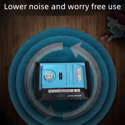 Gerador de gasolina doméstico de cilindro duplo de 5-10kW com fiabilidade de arranque elétrico