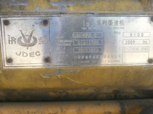 Componente padrão Motor a diesel de Jinan utilizado no campo de perfuração com conversor G12V190pzl