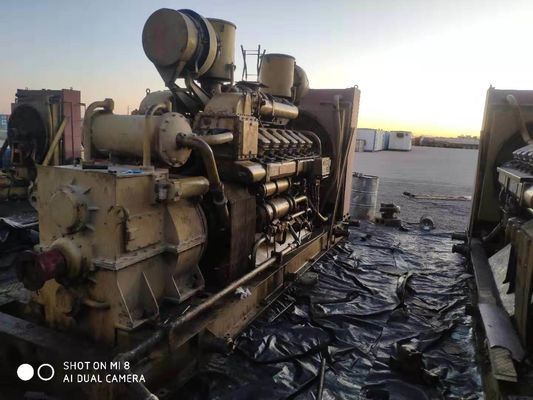 G12V190pzl Motor de perfuração de 12 cilindros refrigerado a água utilizado no campo de petróleo da Arábia Saudita