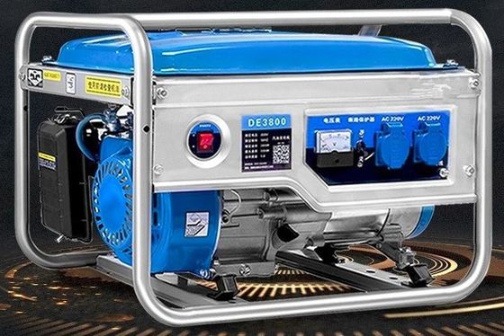 Gerador de gasolina e diesel de 3 a 10 kW com tipo de saída de fase única AC