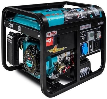 Gerador de gasolina e diesel de 3 a 10 kW com tipo de saída de fase única AC