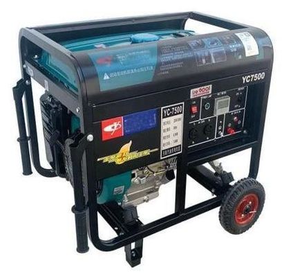 Gerador de gasolina e diesel de 3 a 10 kW com tipo de saída de fase única AC