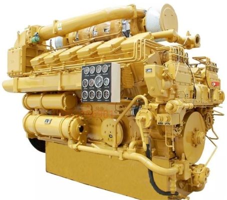 Motores marinhos Jinan 6190 de 6 cilindros com estrutura em linha e certificação SGS