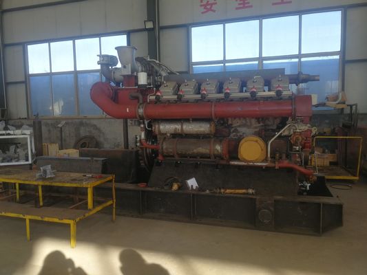 Arranjo V cilindro combustível diesel Jinan Jichai gerador refrigerado a água em competitivo