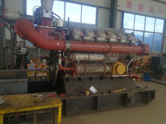 Arranjo V cilindro combustível diesel Jinan Jichai gerador refrigerado a água em competitivo
