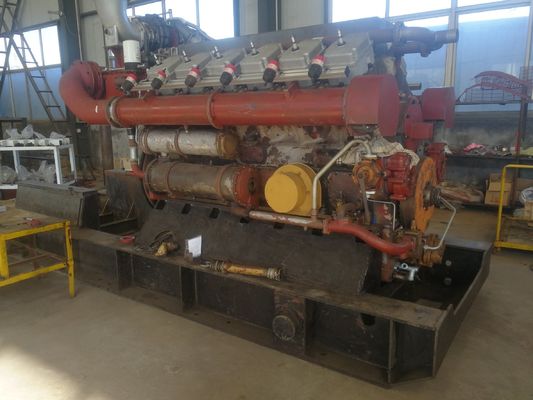 Arranjo V cilindro combustível diesel Jinan Jichai gerador refrigerado a água em competitivo