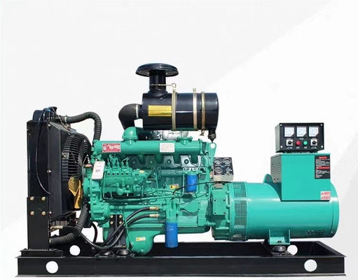 Sistema de gerador diesel silencioso de 75 kW Método de instalação fixo com saída de três fases AC