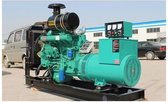 Sistema de gerador diesel silencioso de 75 kW Método de instalação fixo com saída de três fases AC