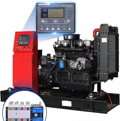 Sistema de gerador diesel silencioso de 75 kW Método de instalação fixo com saída de três fases AC