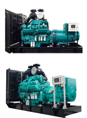 Gerador diesel silencioso de 30 a 1500 kW com quatro tempos para o desempenho da equipe de emergência