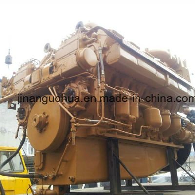 Potente motor de 4 tempos A12V190 Chidong Jinan Jichai Marine com 12 cilindros