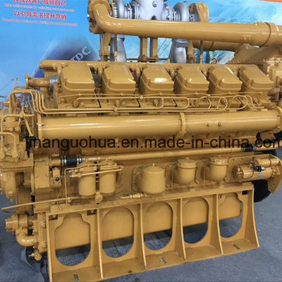 Potente motor de 4 tempos A12V190 Chidong Jinan Jichai Marine com 12 cilindros