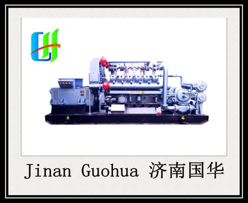 Gerador de gás de biogás de 500 kW com peças de motor Shengdong 500GF1-PT T12V190zl-2