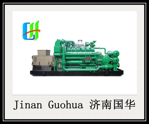 Gerador de gás de biogás de 500 kW com peças de motor Shengdong 500GF1-PT T12V190zl-2