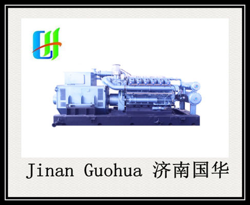 Gerador de gás de biogás de 500 kW com peças de motor Shengdong 500GF1-PT T12V190zl-2