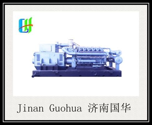 Padrão CE Shengdong 12V190 Série 700kw gerador de gás de biogás para eficiência ideal
