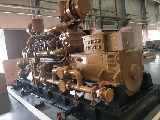 Estação de energia de 1 MW Equipada com gerador de gás 12V190 e opção de solicitação personalizada