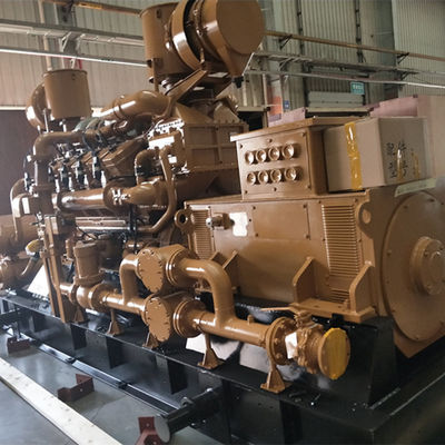 Conjunto gerador de gás 12V190 certificado pela ISO para sistema de geração de energia de motores a gás natural