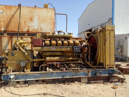 Gerador elétrico de biogás de 500 kW de saída em CC para equipamento de conversão de energia de resíduos animais