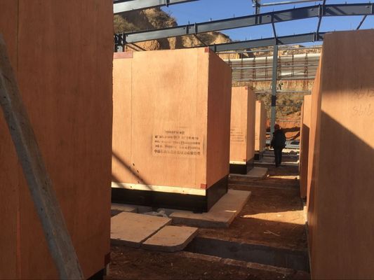 Estação de energia gerador de energia de biogás silencioso de 500 kW com certificação padrão e ISO