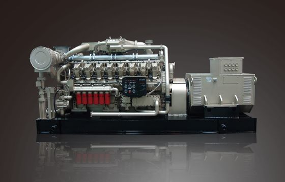Jichai 1000kw gerador de gás 1200GF-T Motor Modelo H16V190zdt no pin do pistão 16V190